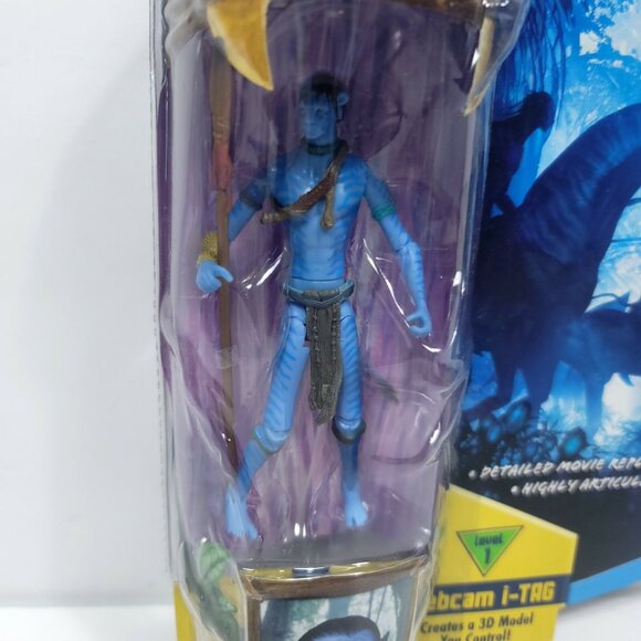 James Cameron’s AVATAR movie Jake Sully 4" Figure Webcam i-tag Mattel Toys 2009 - Picture 2 of 4